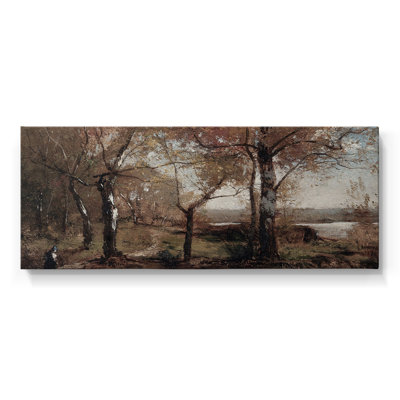 Série paysage - CCCCLIX - Toile tendue avec châssis - Prêt à accrocher
