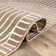 Contemporary Stripe Arch Design Area Rug