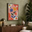 Geometric Botanical Bloom Mid-Century - Wrapped Canvas-963974923-963974925