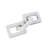 Marble Handmade Geometric 3 Link Chain Decorative Sculpture-1392524905-1392524904