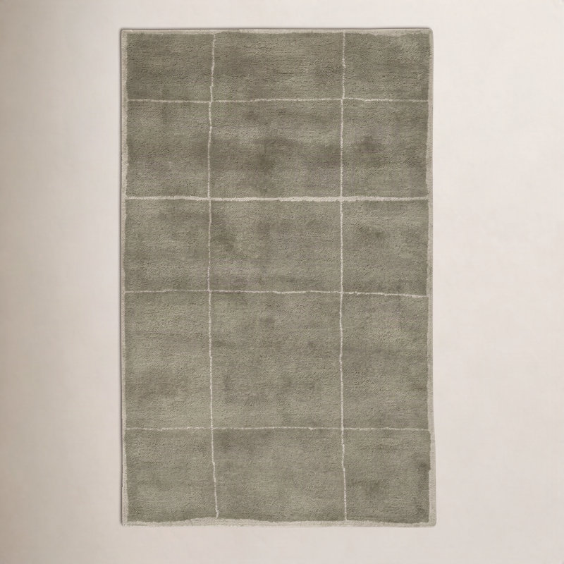 Merritt Hand Tufted Wool Indoor Rug, Rectangle 5' x 8'