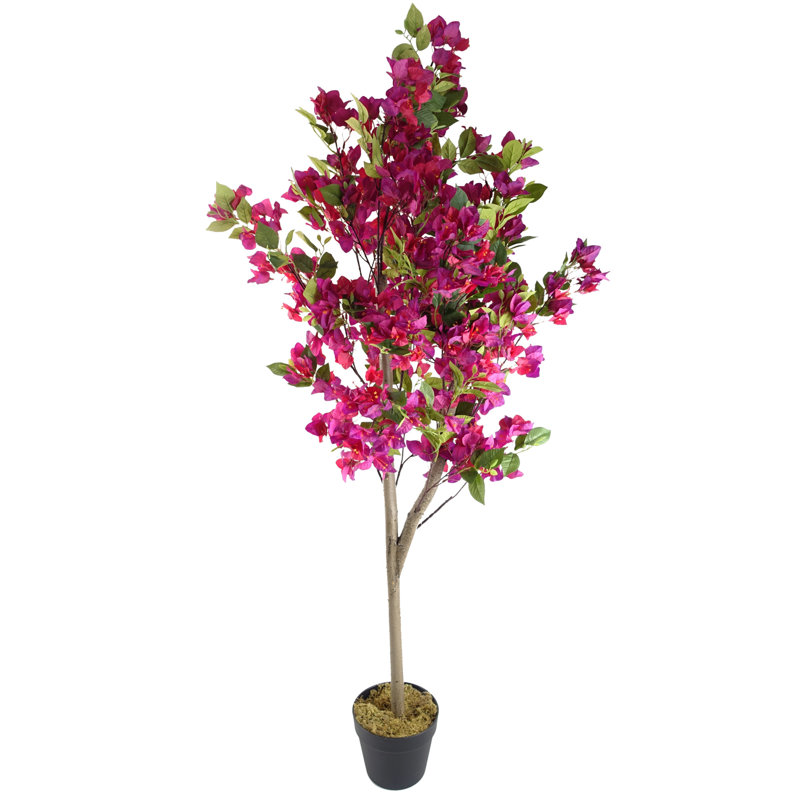 Anivea Faux Bougainvillea Tree in Pot, 150 cm x 60 cm