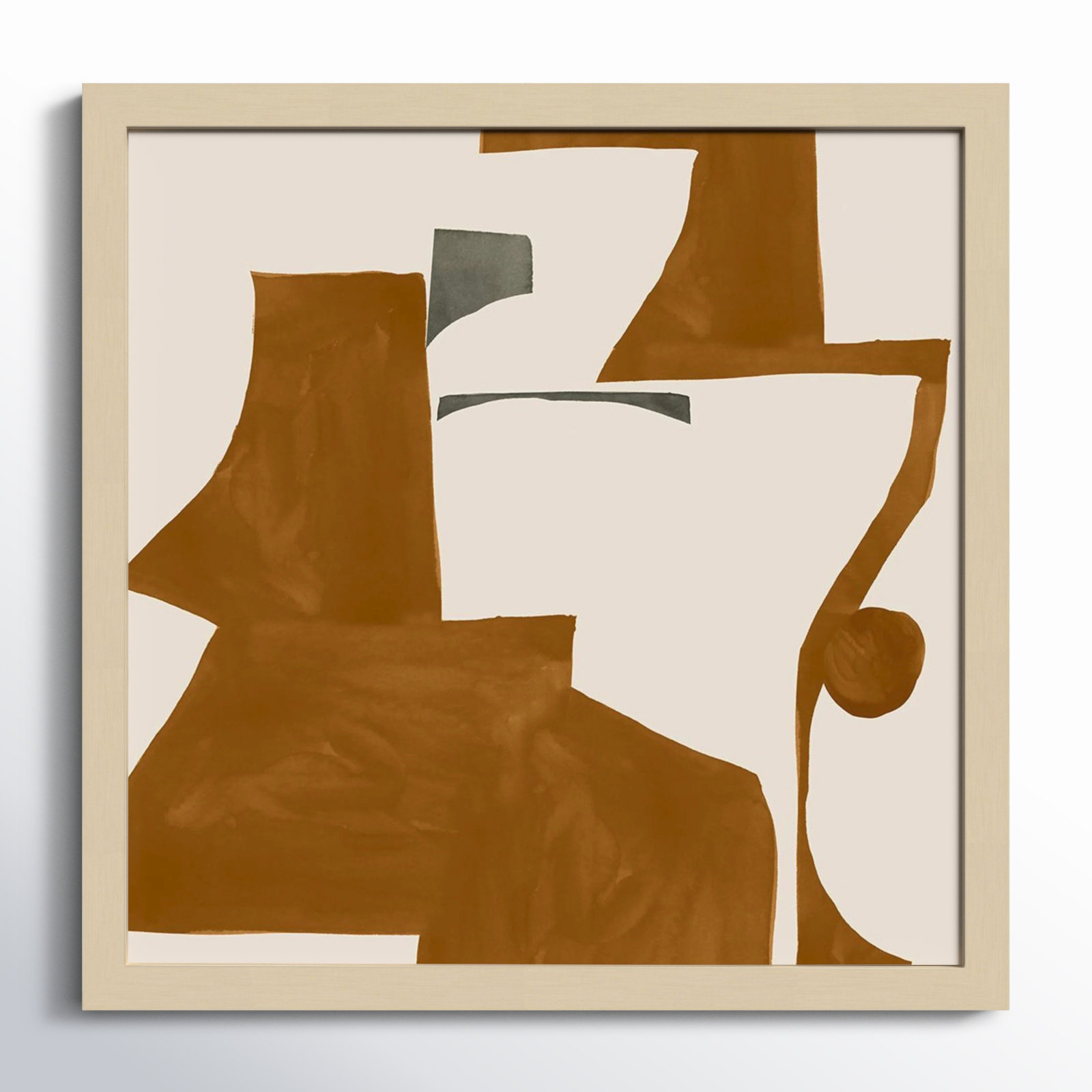 Forecast by Sozi, Brown, 17" H x 17" W x 1" D