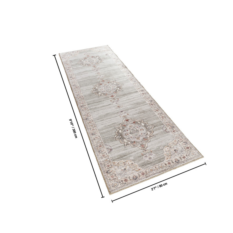 Majestic Area Rug, Gray, Runner 2'7" x 9'10"