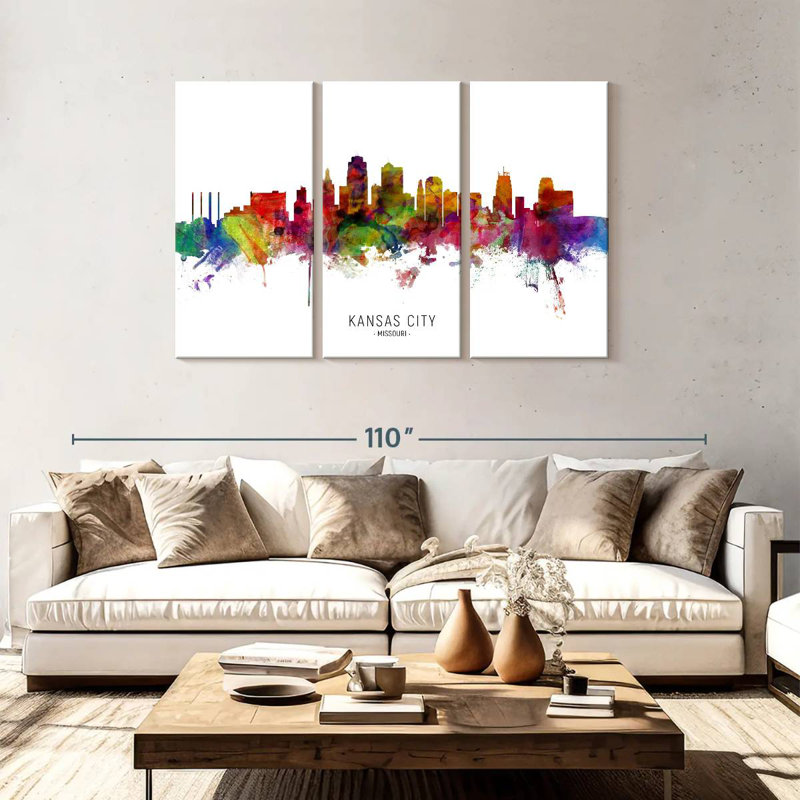 Horizon de R Sommer Kansas City Missouri I, H 48 po x l 74 po