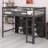 Loft Bed With Open Storage Shelves And Built-In Ladder