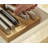 Joseph Joseph DrawerStore Large Bamboo 2-tier Knife Organizer