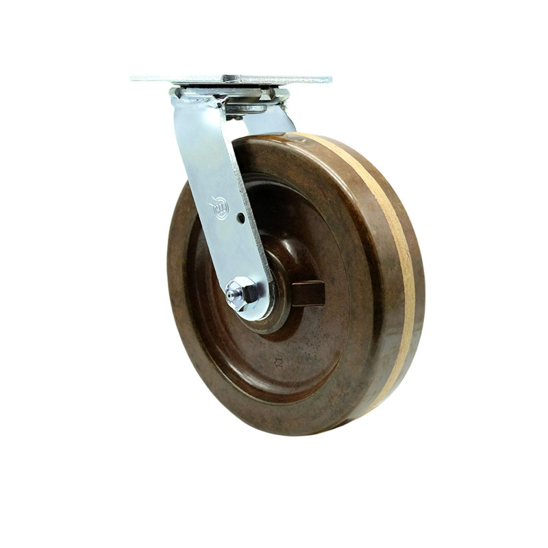 Phenolic Caster with Roller Bearing