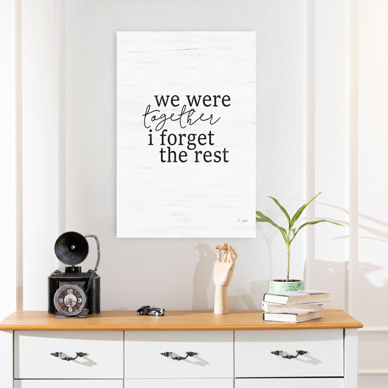 «We Were Together», art contemporain abstrait, H 24 po x l 16 po