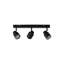Benton IP44 Rated Bathroom 3 Way Bar Ceiling Light & Warm LED Bulbs-181225952-180871111