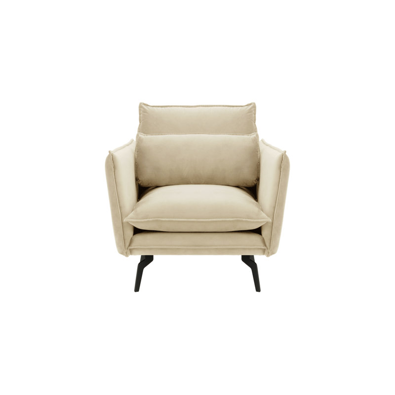Dahab Upholstered Armchair, Beige