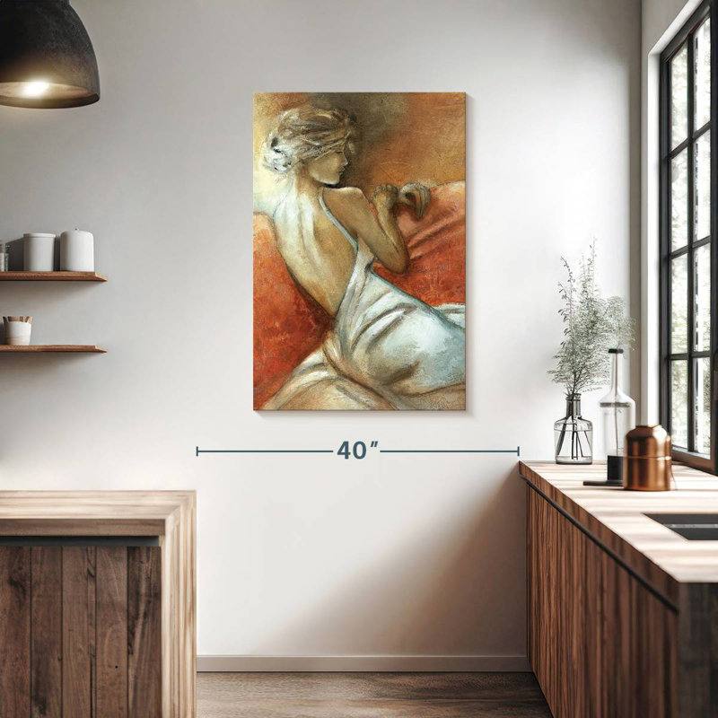 Leisha A Quiet Refrain I, 39" H x 26" W