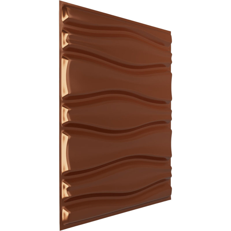 Arlington EnduraWall Decorative 3D Wall Panel, Bright Coat Copper