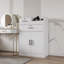 Armoire de rangement pour salon de beauté verrouillable-1170347414