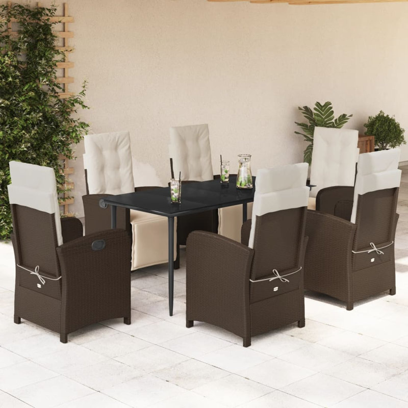 Makiley Outdoor Dining Set, 8