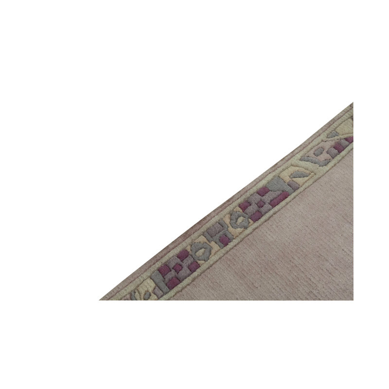 Indo Hand Woven Wool Geometric Area Rug