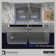 Karran Drop-in Quartz Composite 33'' X 22'' 1-Hole 50/50 Double Bowl Kitchen Sink