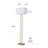 Soho 62'' Matte Brass Floor Lamp