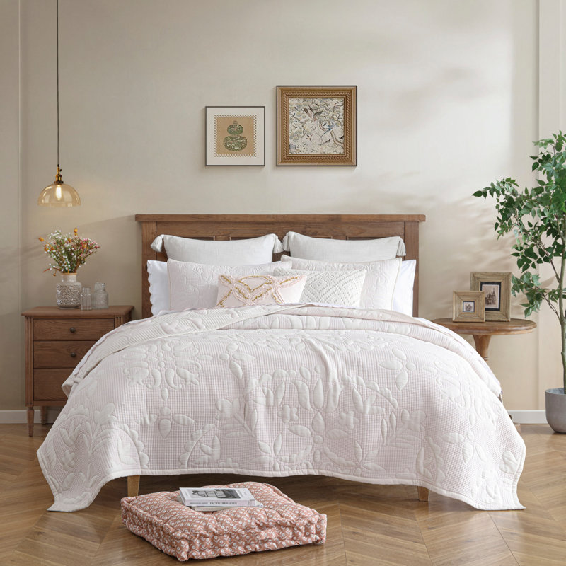 Ensemble de courtepointe Peri Home Medallion, Courtepointe très grand + 2 taies décoratives st