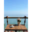 Table de balcon en bois massif Culp