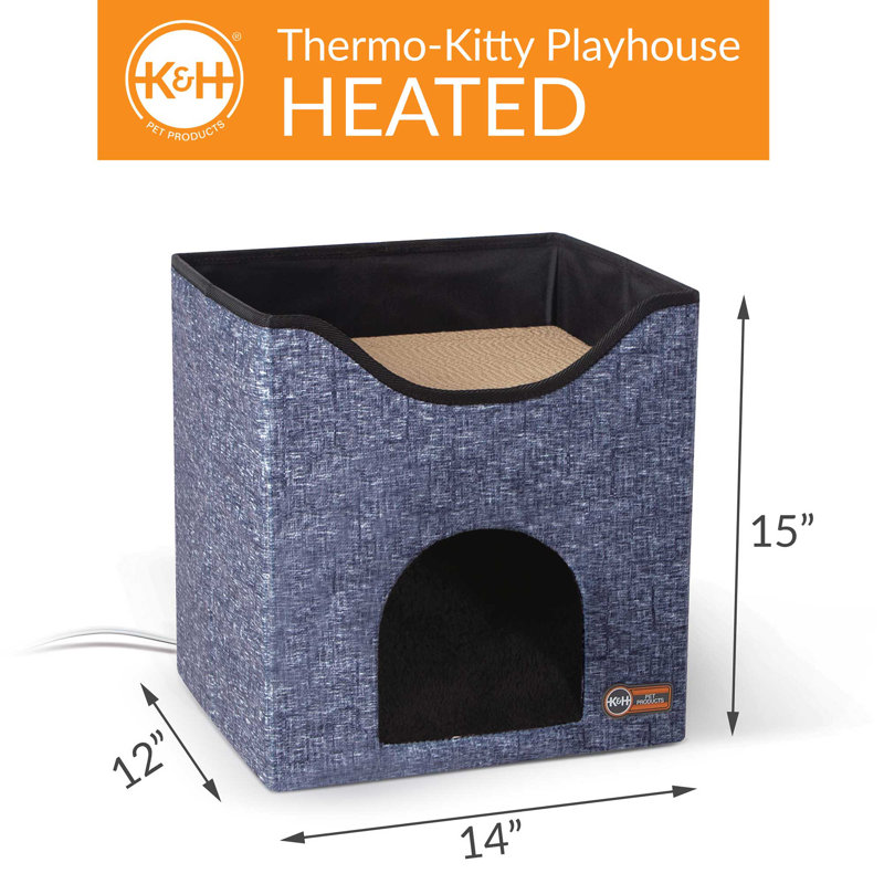 Pet Bed, Navy Blue