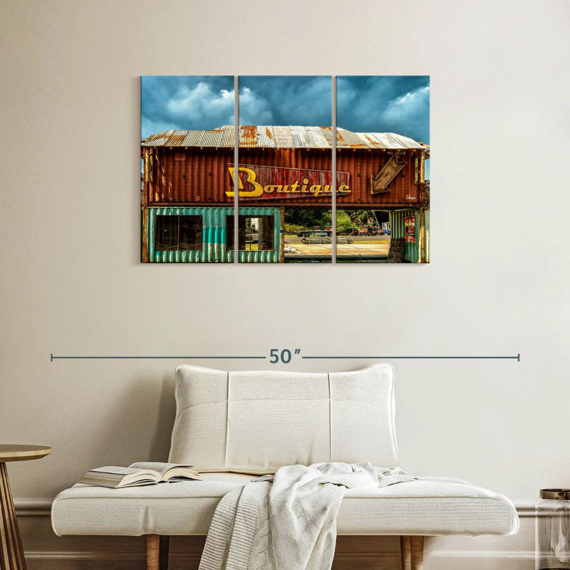 Lelar Western Container Boutique, 24" H x 38" W