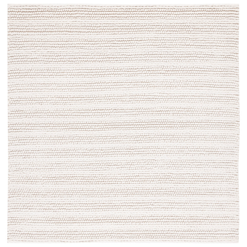 Natura 280 Area Rug In Ivory, Square 8'