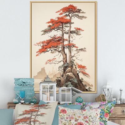 Redwoods Rise Solitude Landscape II, reproduction d'art sur toile