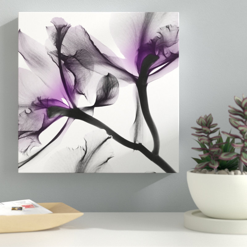 «Lavendar Lustre 1», reproduction d'impression sur toile tendue, H 36 po x l 36 po