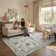Goldene Animal & Insect Machine Washable Area Rugs with Non-Slip Backing for Living Room, Dining Room, Bedroom