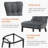 Guitierrez Velvet Upholstered Parsons Chair-1397687273