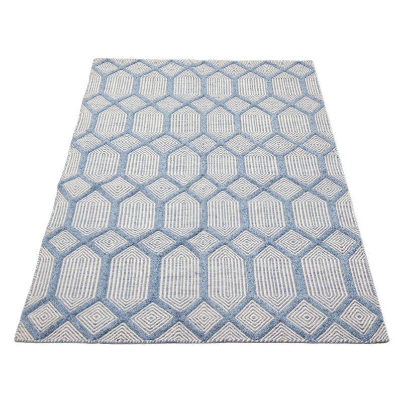 Wool Geometric Indoor Rug