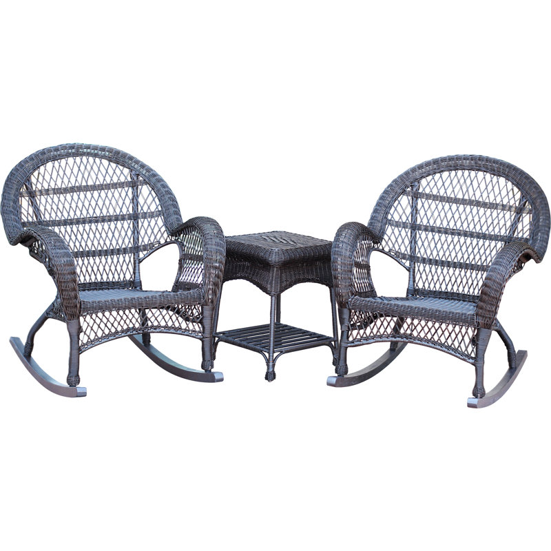 Mangum 2 - Person Patio Conversation Set, Espresso