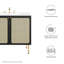 Base de meuble-lavabo simple 35 po Modway-93811858