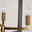  Luminaire suspendu pour îlot de cuisine 8 lumières Lumiva