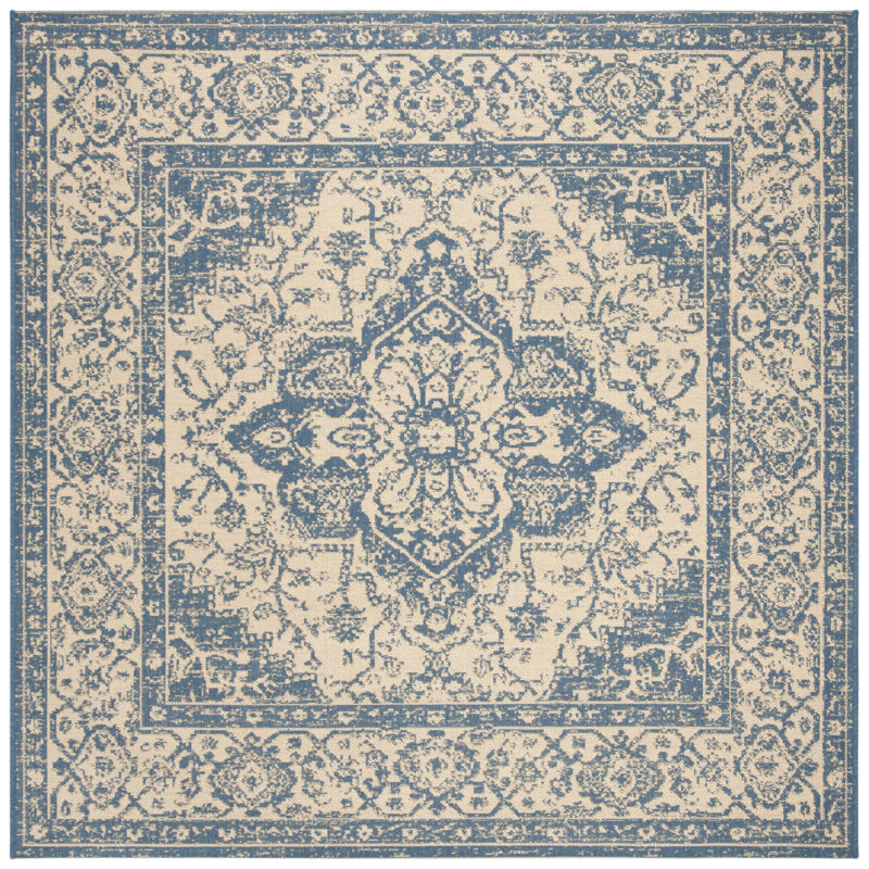 Tapis d'intérieur / extérieur Donivin Linden, Carré 6 pi 7 po