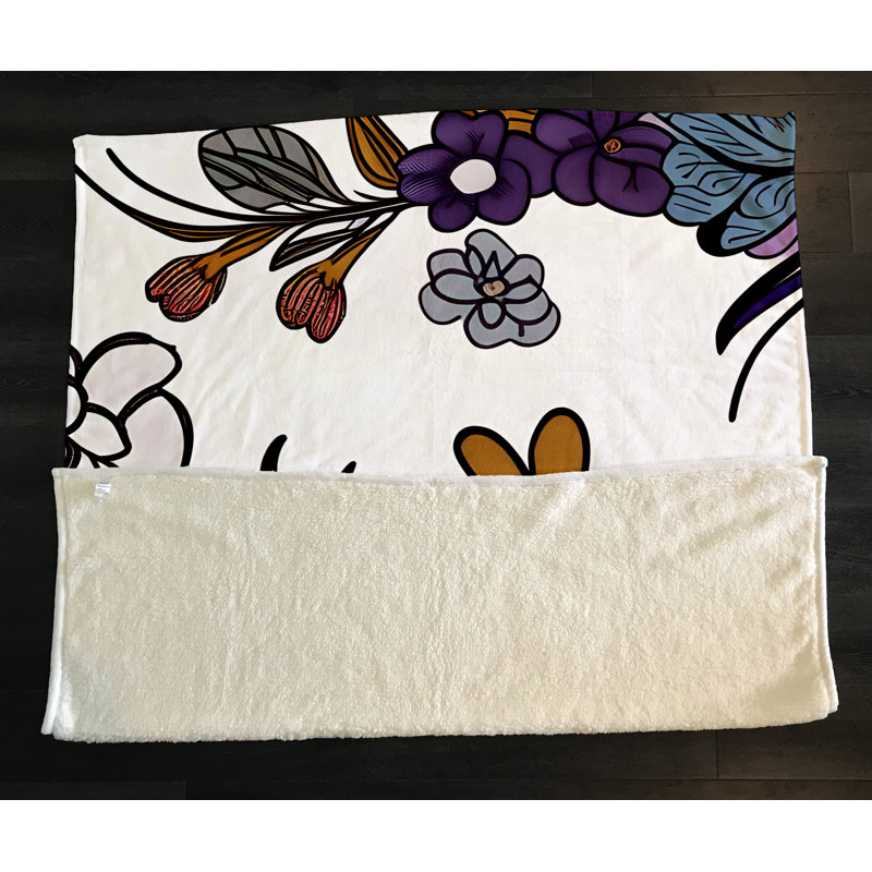 Throw Blanket, 51" W x 60" L