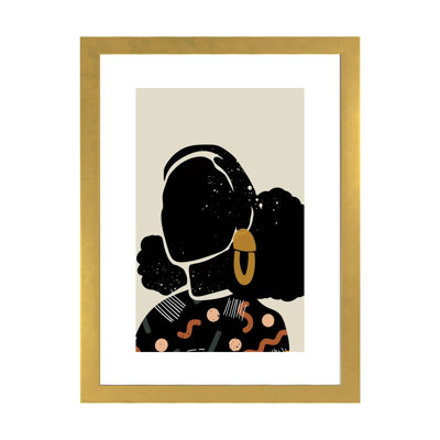 " Black Hair IV " by Domonique Brown