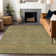 Machine Washable Indoor/Outdoor Claudian ACN1633 Sage Rug