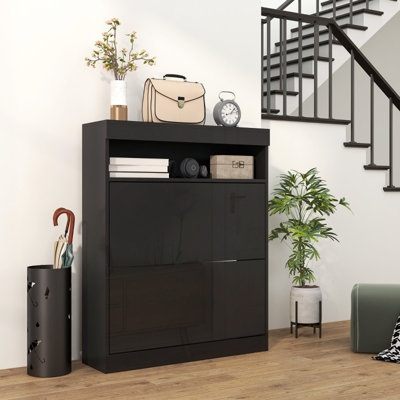 16 Pair Flip Down Shoe Storage