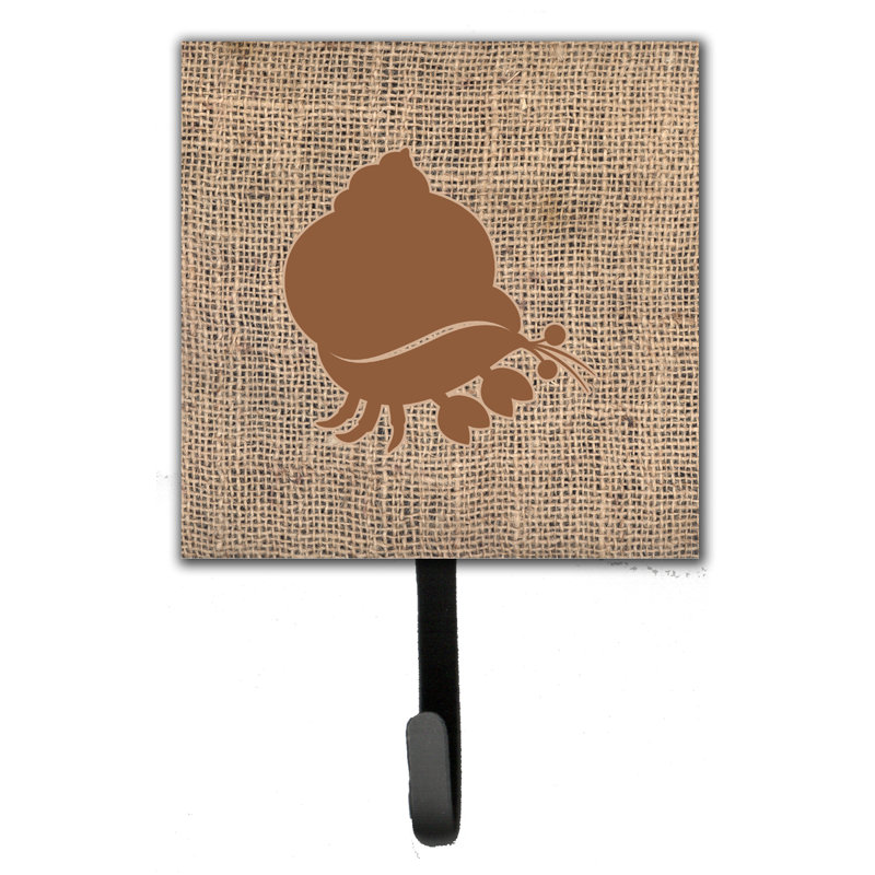 Porte-laisse de crabe hermit et crochet mural