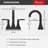 Vaneri Centerset Bathroom Faucet with Drain Assembly-93559684