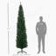 Arbre de Noël artificiel 8 pi avec 8 lumières, 668 branches, 250 lumières DEL colorées, base en acier, vert-966901666-966901675-966901678