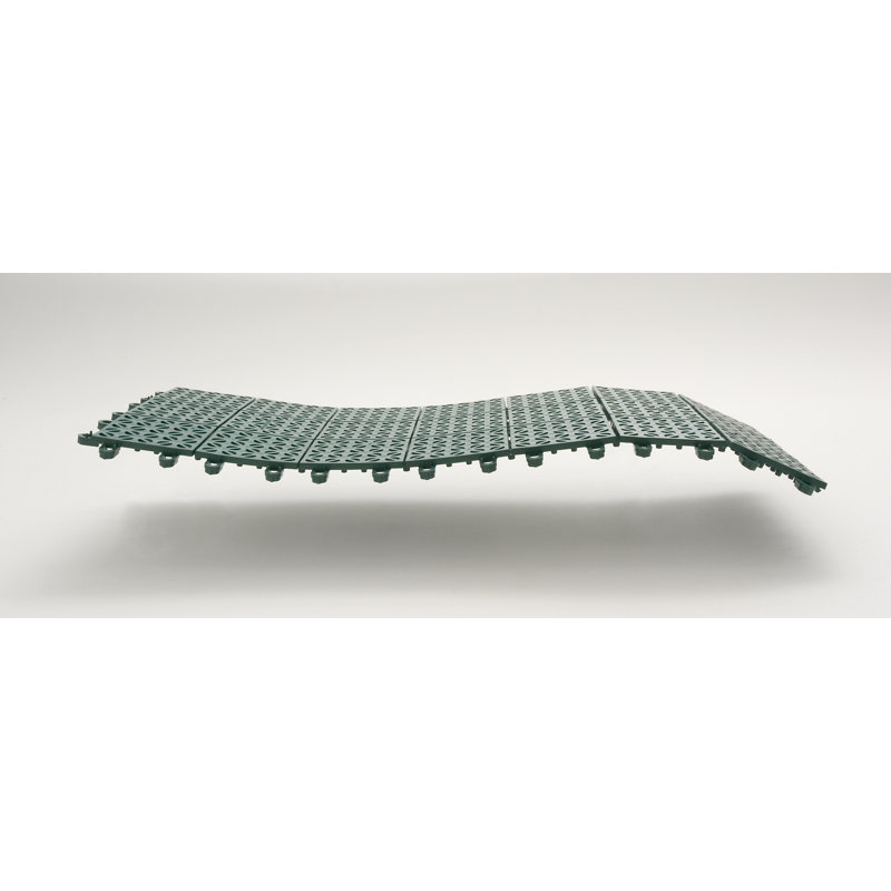 Greenhouse Flooring, 97" H x 97" W x 0.5" D, Black