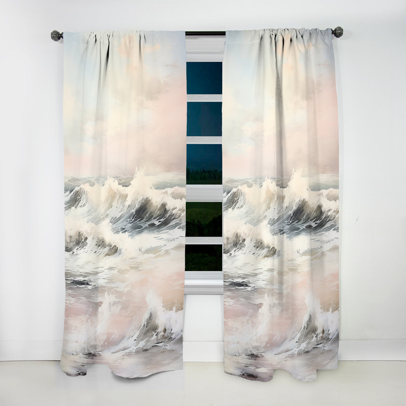 Kiliam - Minimalism Curtain - Room Darkening Curtain - 1 Panels, 52" W x 90" L