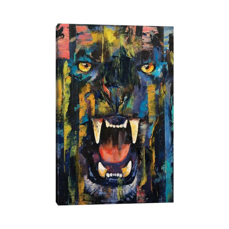 Black Panther by Michael Creese - Wrapped Canvas Gallery-Wrapped Canvas Giclée, 30.48cm H x 20.32cm W