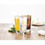 Fortessa Basics Elixir Everyday Stackable Quality Super Clear Glassware Kitchen And Barware Great For: Mixed Drinks/Cocktails, Water, Juice, Iced Tea, Soft Drinks., Double Old Fashioned/Rocks, 12 Ounce-1615565846