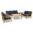 Somerset Deep Seating Outdoor Patio Chair-671369017