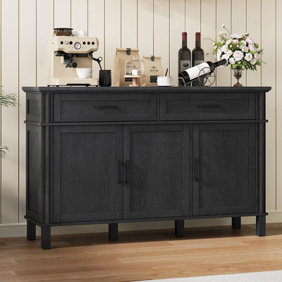 Buffet Buffet avec tiroirs, tablettes et portes