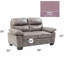 Causeuse Marta G676-L, GRIS
